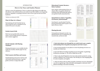 2026 North Texas Garden Planner